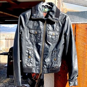 Ci Sono Leather Jacket